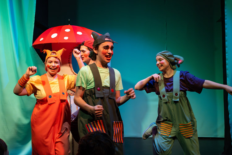 Сказка о вредном зайчишке спектакль Зазеркалье